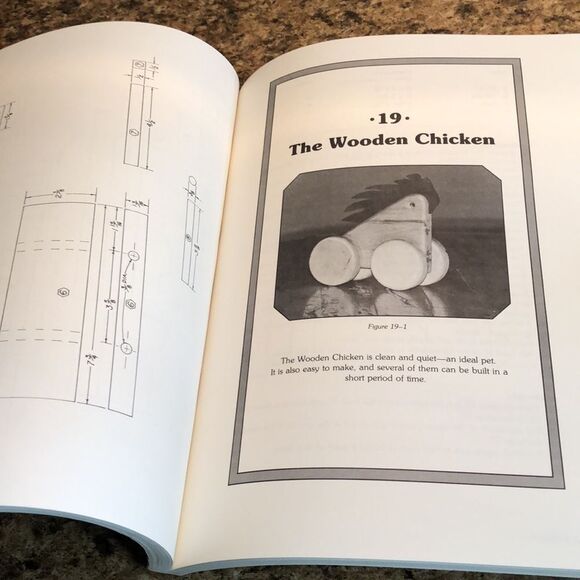 Wooden Toys and Games Patterns Assembly Instructions 30 Projects Chilton - Picture 3 of 10